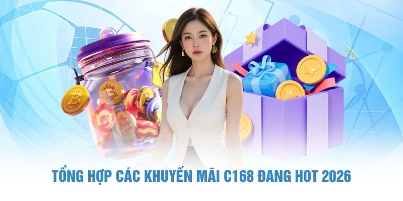 Tổng hợp các khuyến mãi C168 đang hot 2026